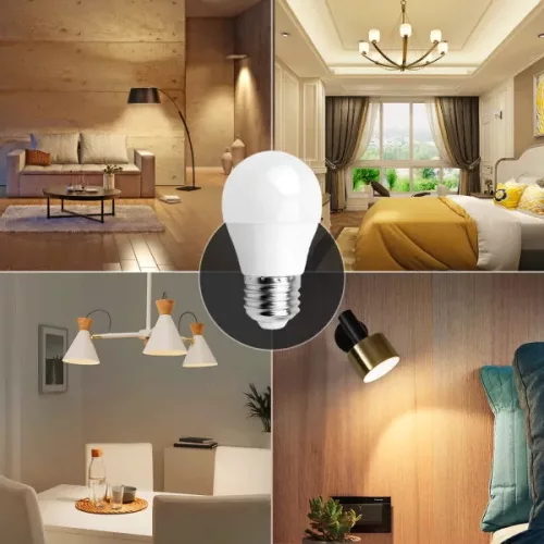 LED izzó G45 E27 6W 3000K Aigostar