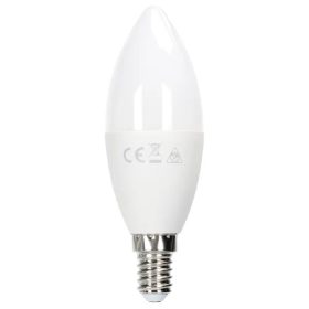 LED izzó C37 E14 12W 6500K