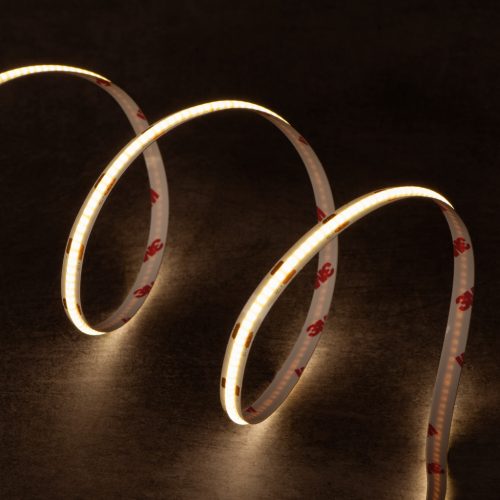 Led szalag COB 3W/m természetes fehér, 12V, IP20 5m tekercs