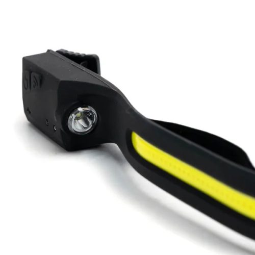 LED-es fejlámpa, hullámzásérzékelés, TYPE-C töltés