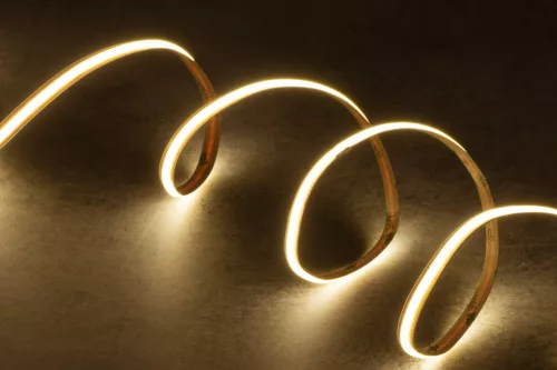 Led szalag COB FREE CUT- szabadon vágható 12V 12W/m 5m természetes fehér