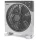 Asztali ventilátor, 12 hüvelyk, 5 lapát, 3 sebesség, törtfehér