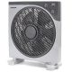 Asztali ventilátor, 12 hüvelyk, 5 lapát, 3 sebesség, törtfehér
