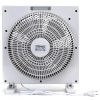 Asztali ventilátor, 12 hüvelyk, 5 lapát, 3 sebesség, törtfehér