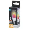 LED C37 izzó - E14 - 4,8 W - RGB + 3000 K - 420 lm