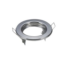   LED spot lámpa beépítő keret TS53 króm színű GU10 és MR16-os LED izzókhoz