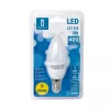 AIGOSTAR LED izzó C37 E14 5W, 270°, meleg fehér