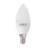 AIGOSTAR LED izzó C37 E14 5W, 270°, meleg fehér