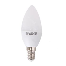 AIGOSTAR LED izzó C37 E14 5W, 270°, meleg fehér