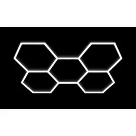 Hexagon 5S LED lámpa 192W 168x238cm szett 6500K