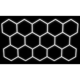Hexagon 14L LED lámpa 570W, 523 × 301cm szett 6500K