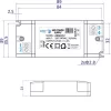 ADLER Led tápegység ADM-12-12 12W 12V