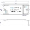 ADLER Led tápegység ADM-24-12 24W 12V