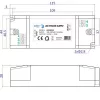 ADLER Led tápegység ADM-24-12 24W 12V