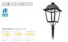 PERFANDLED  LED-ES PARKVILÁGÍTÓ LÁMPATEST