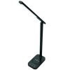 LED lámpa JENY 8W dimmelhető, időzítő, vezeték nélküli töltés, USB