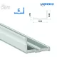 Led profil led szalagokhoz Szélesebb L alakú ezüst 2 méteres