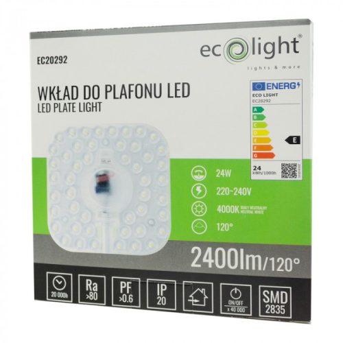 Led PCB modul Mágneses 24W  4000K 2400lm