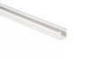 Led profil led szalagokhoz Beépíthető Mély fehér 2 méteres alumínium