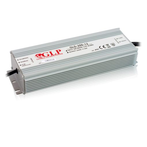 GLP Led tápegység GLG-300-12 300W 12V 25A IP67 