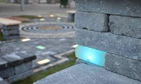 Világító térkő Tégla Meleg fehér