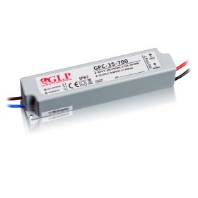 GLP Led tápegység GPC-35-C700 34W 9-48V 700mA 