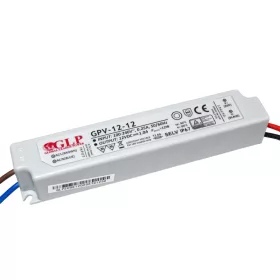 GLP Led tápegység GPV-12-12 12W 12V 1A IP67 