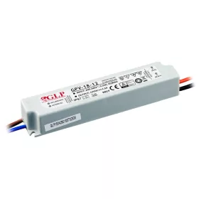 GLP Led tápegység GPV-18-12 18W 12V 1.5A IP67 