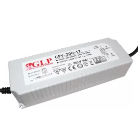 GLP Led tápegység GPV-200-12 192W 12V 16A IP67 