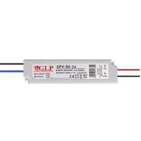 GLP Led tápegység GPV-50-24 48W 24V 2A IP67 