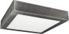 LED Falra szerelhető lámpa FENIX-S INOX lámpa 24W Meleg Fehér