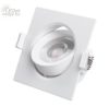Led beépíthető lámpa Greenlux JIMMY-S 7W természetes fehér állítható szögletes kerettel Led beépíthető lámpa Greenlux JIMMY-S 7W természetes fehér állítható szögletes kerettel
