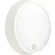 Kültéri LED lámpa  mozgásérzékelővel Greenlux DITA Kör Fehér keret 14W 4000K