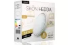 Skön Hedda 24 W-os ø400 mm kerek natúr fehér, fehér színű mennyezeti lámpa, IP20