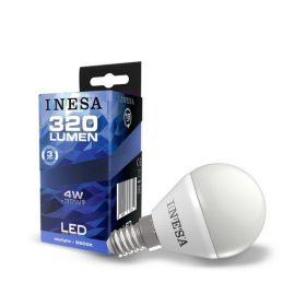 LED izzó E14 4W 160° LED gömb izzó 6500K G3 320Lm