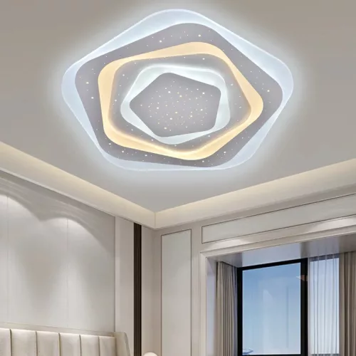 LED DESIGN MENNYEZETI LÁMPA+vezérlés 105W