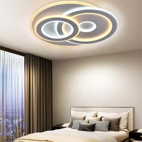 LED DESIGN MENNYEZETI LÁMPA+vezérlés 105W
