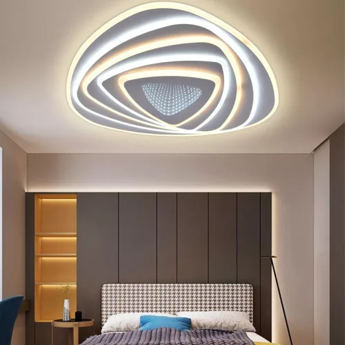 LED DESIGN MENNYEZETI LÁMPA+vezérlés 130W