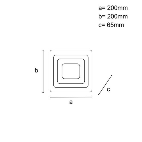 LED DESIGN MENNYEZETI LÁMPA+VEZÉRLÉS 30W