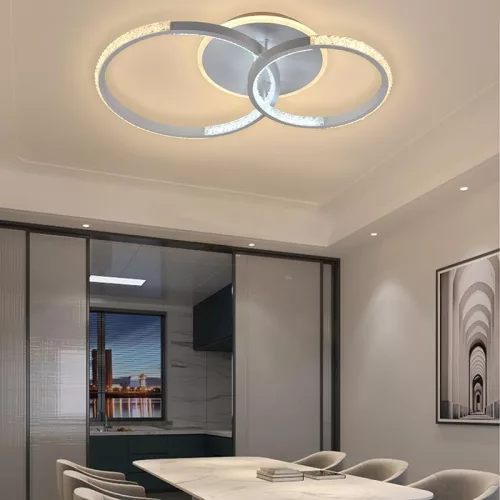 LED DESIGN MENNYEZETI LÁMPA+vezérlés 55W