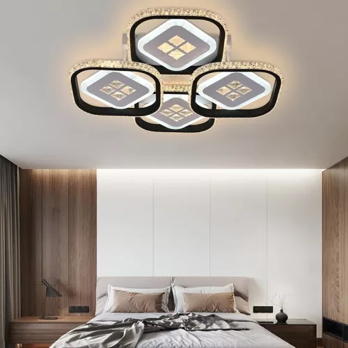 LED DESIGN MENNYEZETI LÁMPA+vezérlés 130W