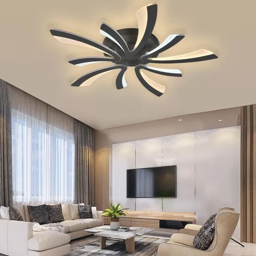 LED DESIGN MENNYEZETI LÁMPA+vezérlés 55W