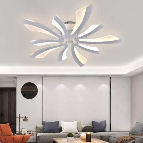 LED DESIGN MENNYEZETI LÁMPA+vezérlés 55W