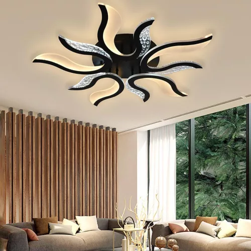 LED DESIGN MENNYEZETI LÁMPA+vezérlés 65W