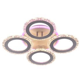 LED DESIGN MENNYEZETI LÁMPA+vezérlés 55W