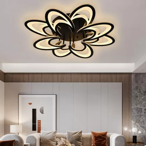 LED DESIGN MENNYEZETI LÁMPA+vezérlés 125W