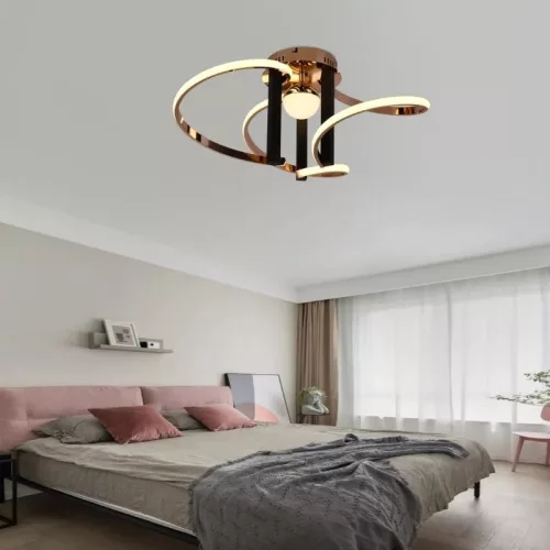 LED DESIGN MENNYEZETI LÁMPA+VEZÉRLÉS 70W