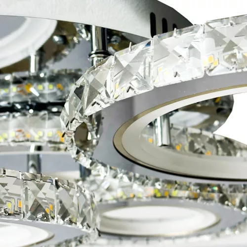 LED DESIGN MENNYEZETI LÁMPA+VEZÉRLÉS 120W