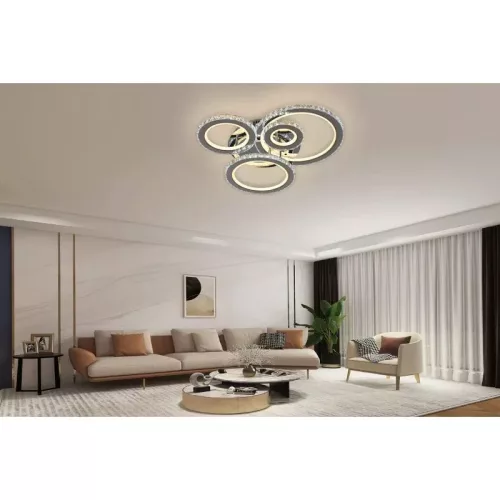 LED DESIGN MENNYEZETI LÁMPA+VEZÉRLÉS 120W