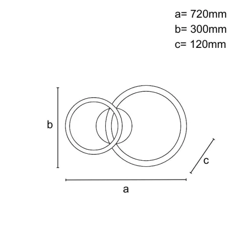LED DESIGN MENNYEZETI LÁMPA+VEZÉRLÉS 110W